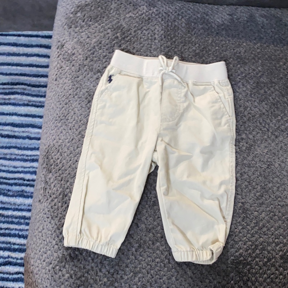 Ralph Lauren 6M Khaki/ soft Beig stretchy pants